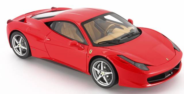 BBR Models 2009 Ferrari 458 Italia Diecast Model Car. By: Magellan Models